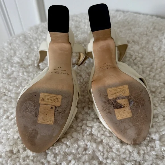 Jimmy Choo Heloise Platform Sandals – Size 37 – Worn Once – PERFECT Bridal Shoe - Picture 9 of 13